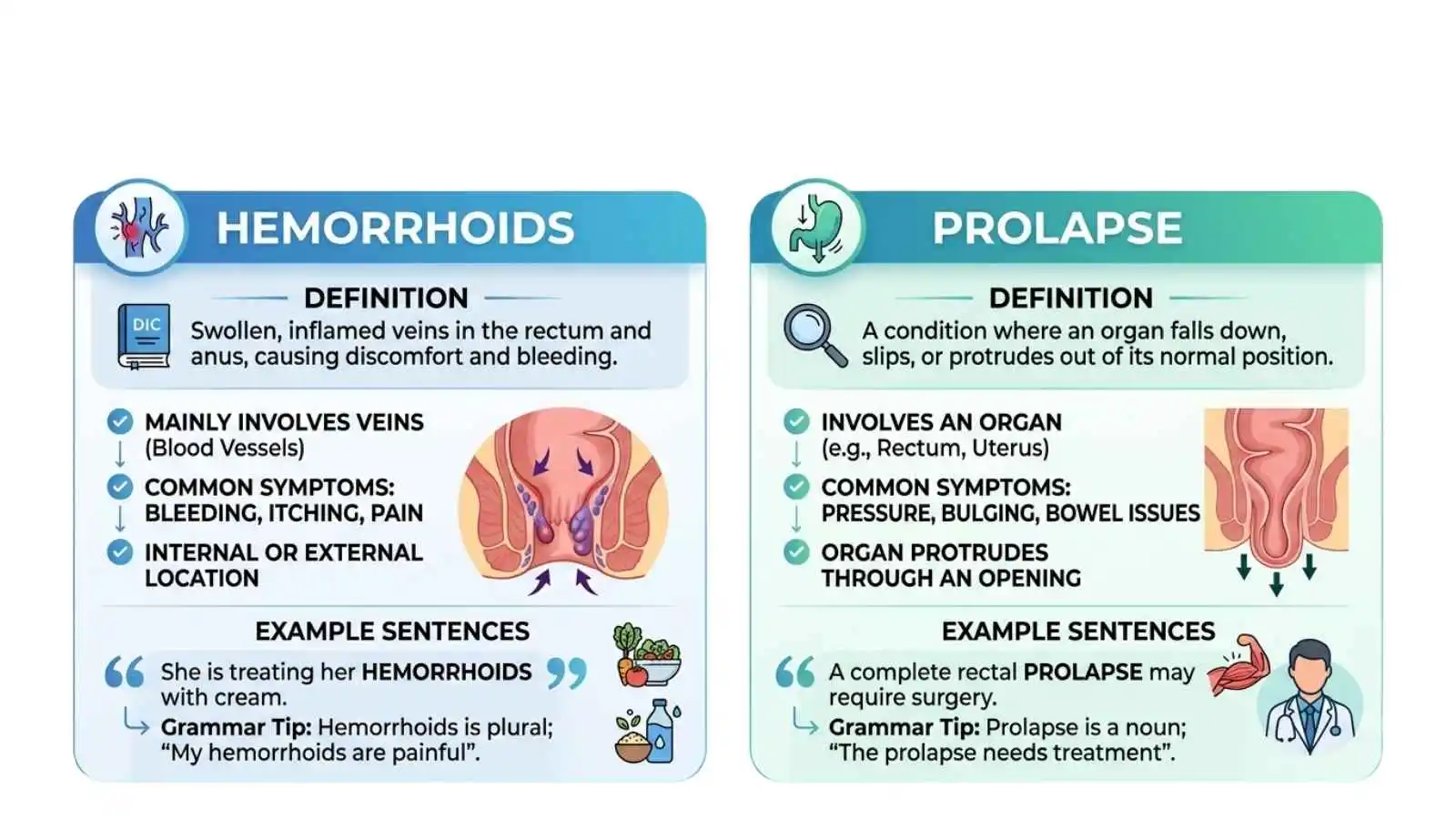 Hemorrhoids or Haemorrhoids