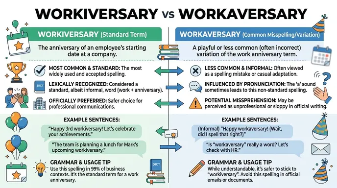Workiversary or Workaversary