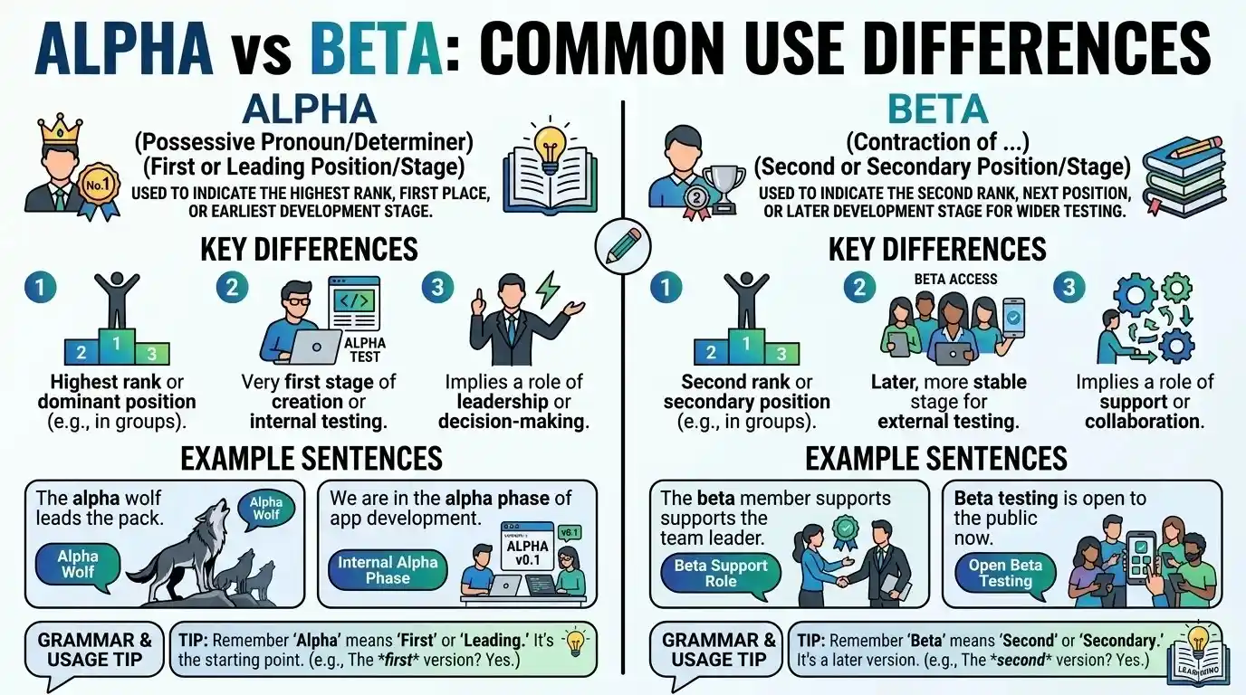 Alpha or Beta