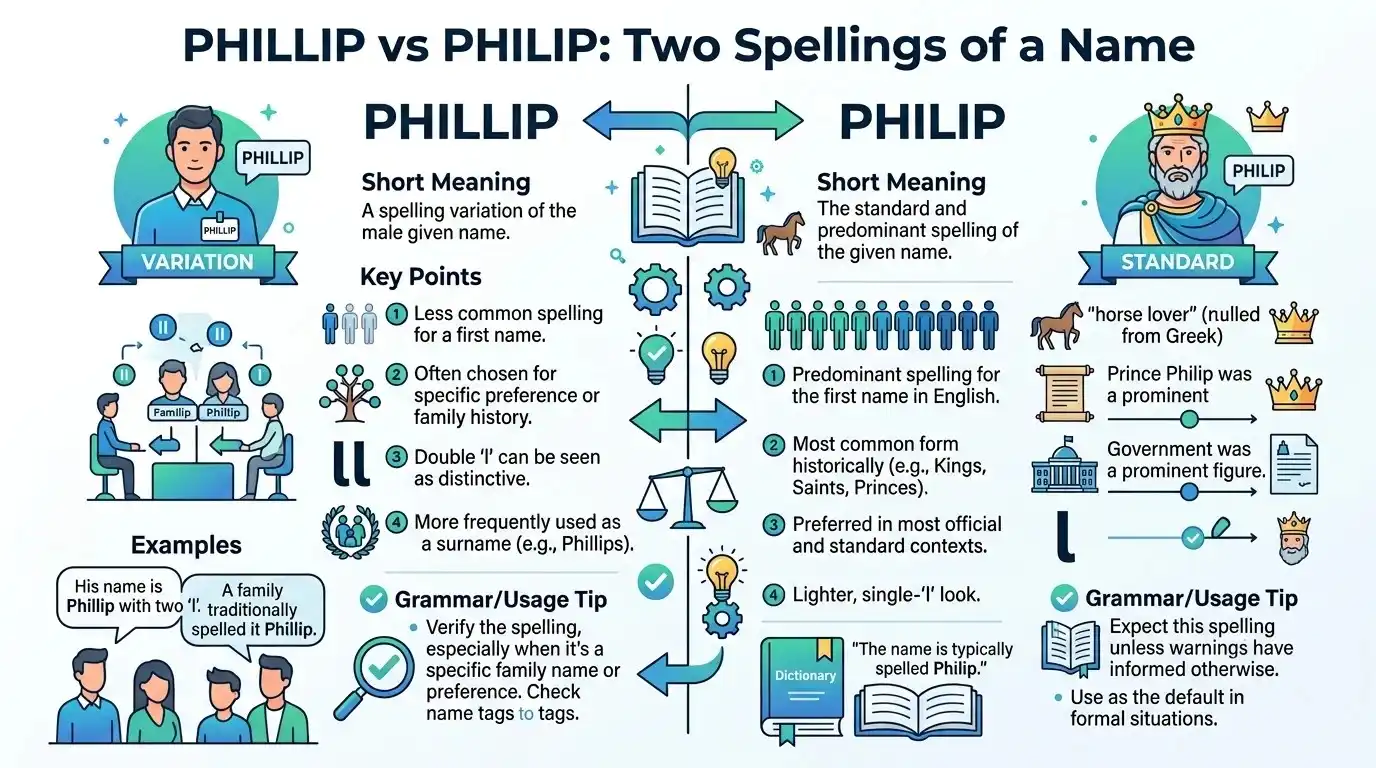 Phillip or Philip