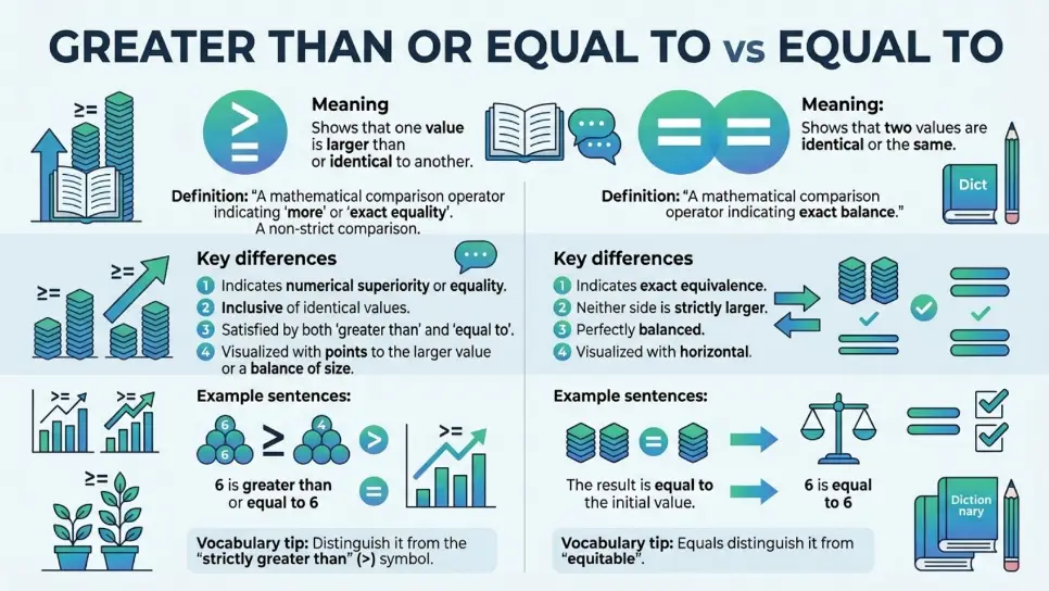 Greater Than or Equal To
