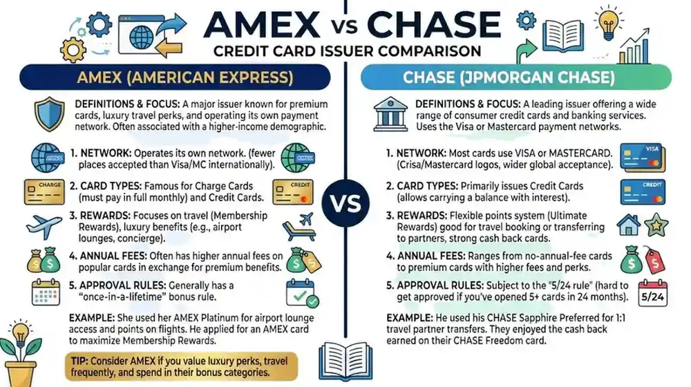 Amex or Chase