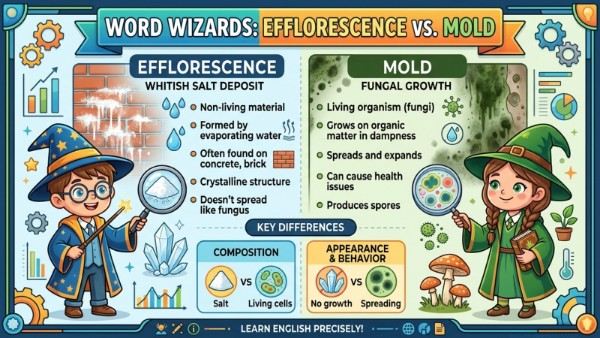 Efflorescence or Mold