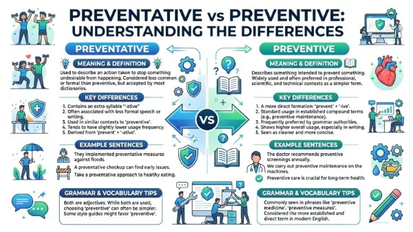 Preventative or Preventive
