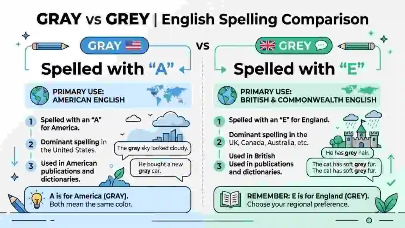 Gray or Grey