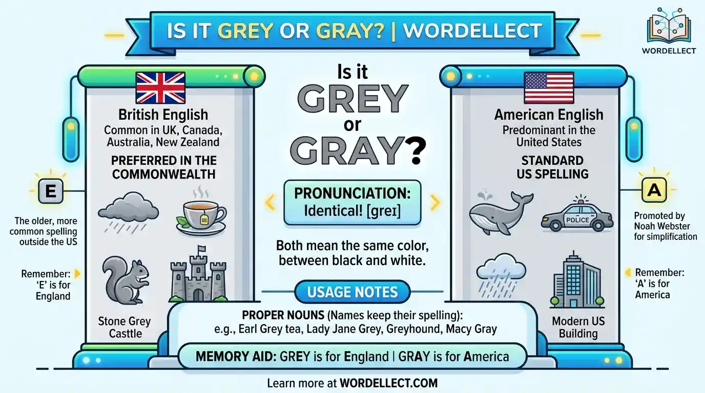 Is It Grey or Gray
