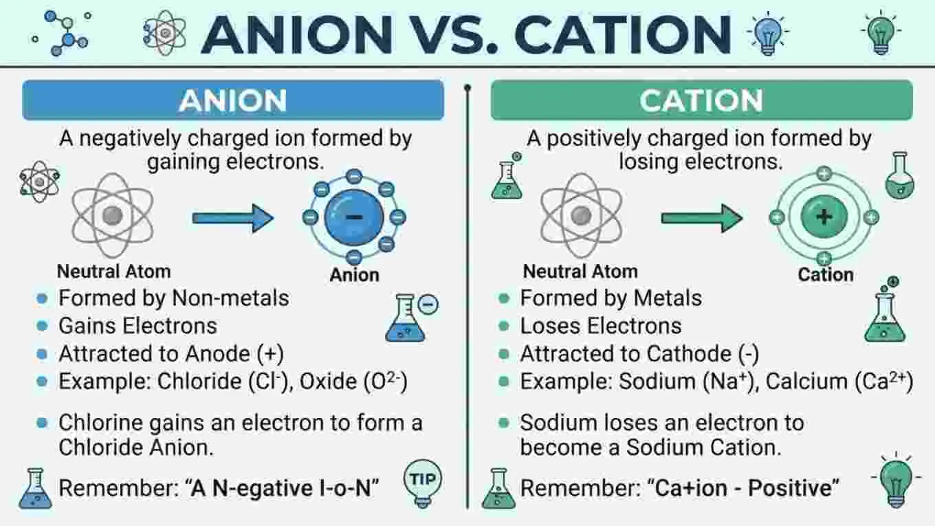 Anion or Cation