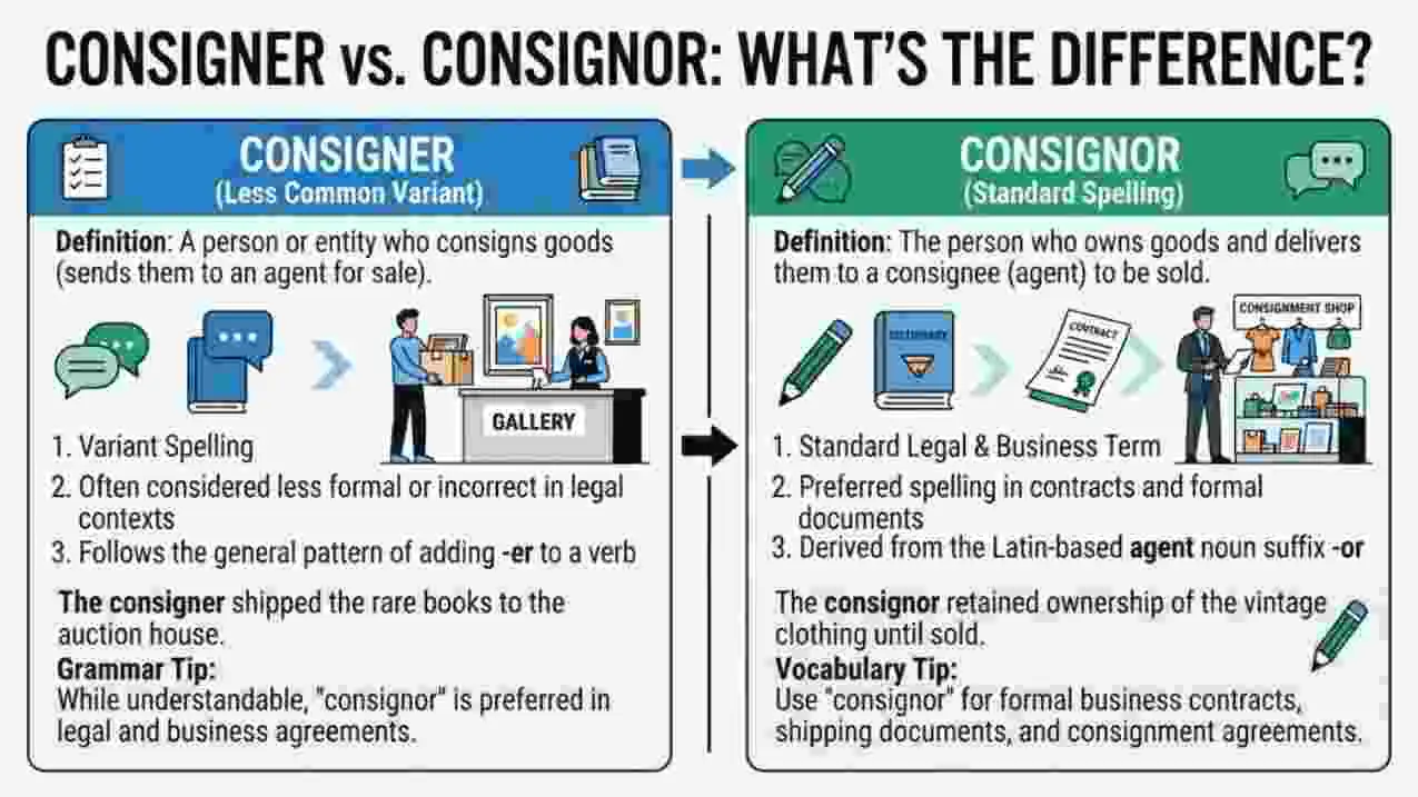 Consigner or Consignor