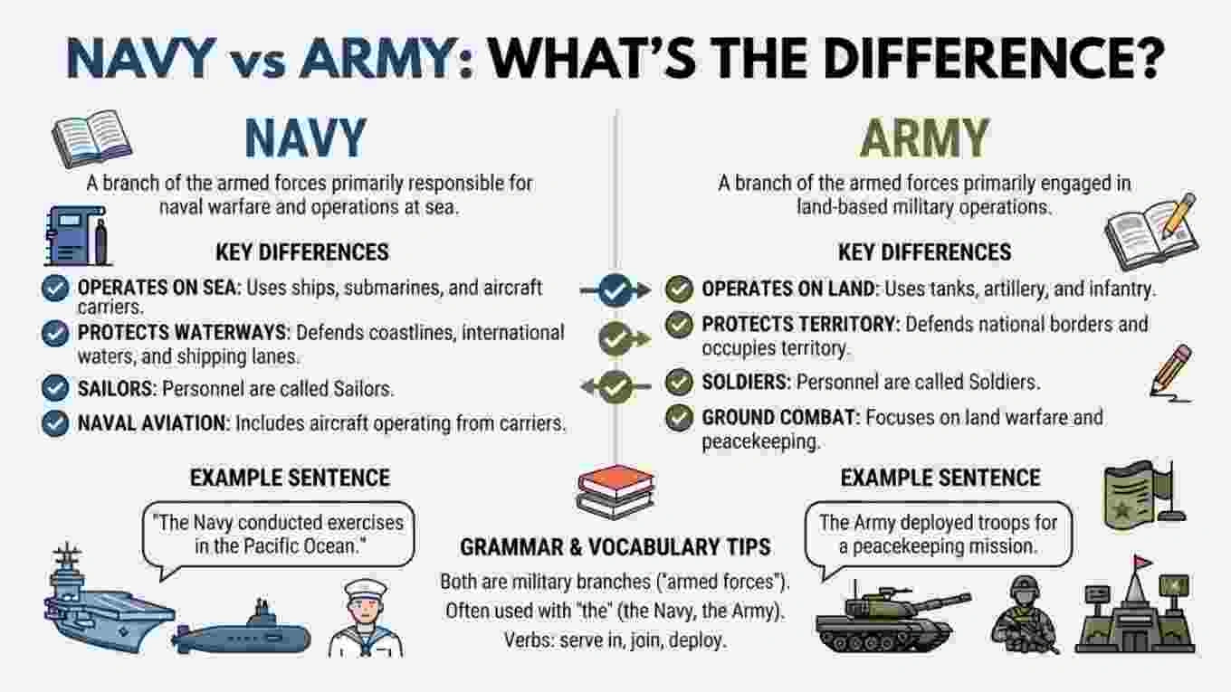 Navy or Army