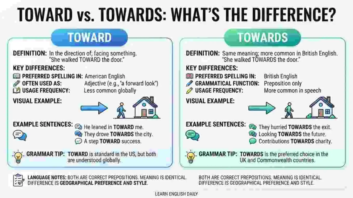 Toward or Towards